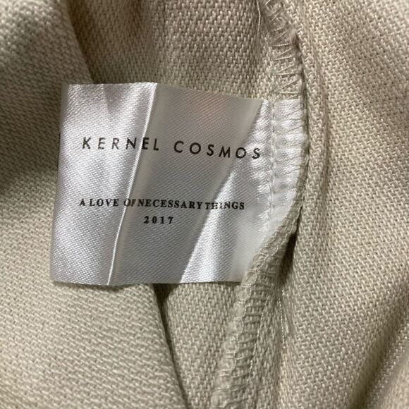 Kernel Cosmos, Solid Beige Chino Style, Thick Casual Shorts, Size Small Preppy - Picture 6 of 8